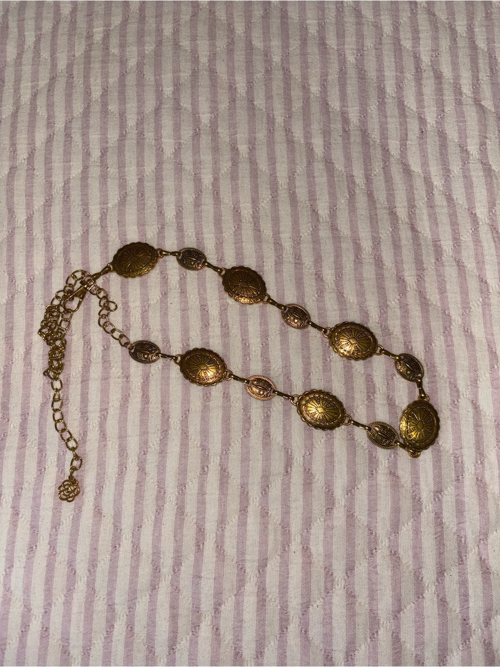 Gold Bohemian Style Belt/Pants Accessory